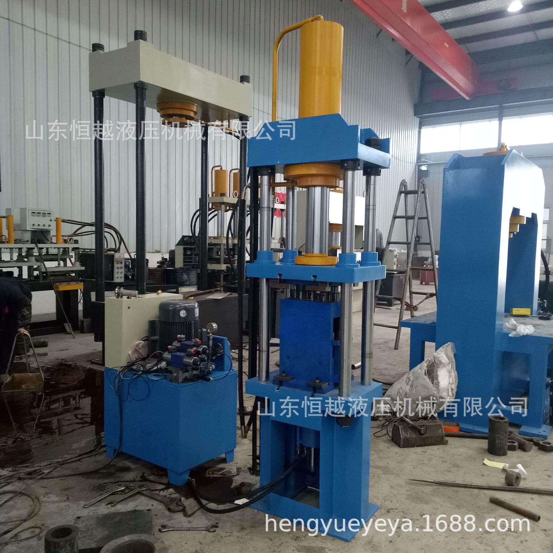 现货销售小型四柱液压机 63吨艾绒艾饼压制成型机 可定制压饼机