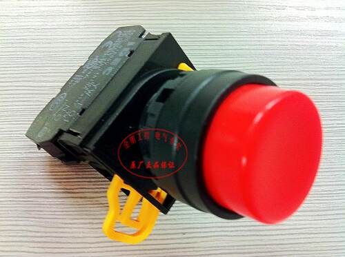 【原装正品】和泉IDEC 红色高头按钮开关 YW1B-M2E01R
