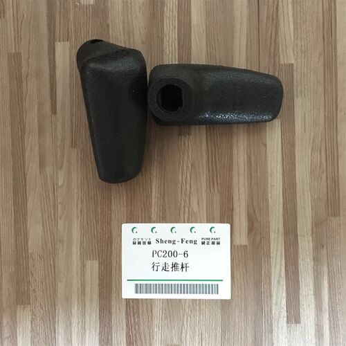 挖机配件适用于小松PC30/40/50/60/200-5-6-7行走推杆胶/手柄胶