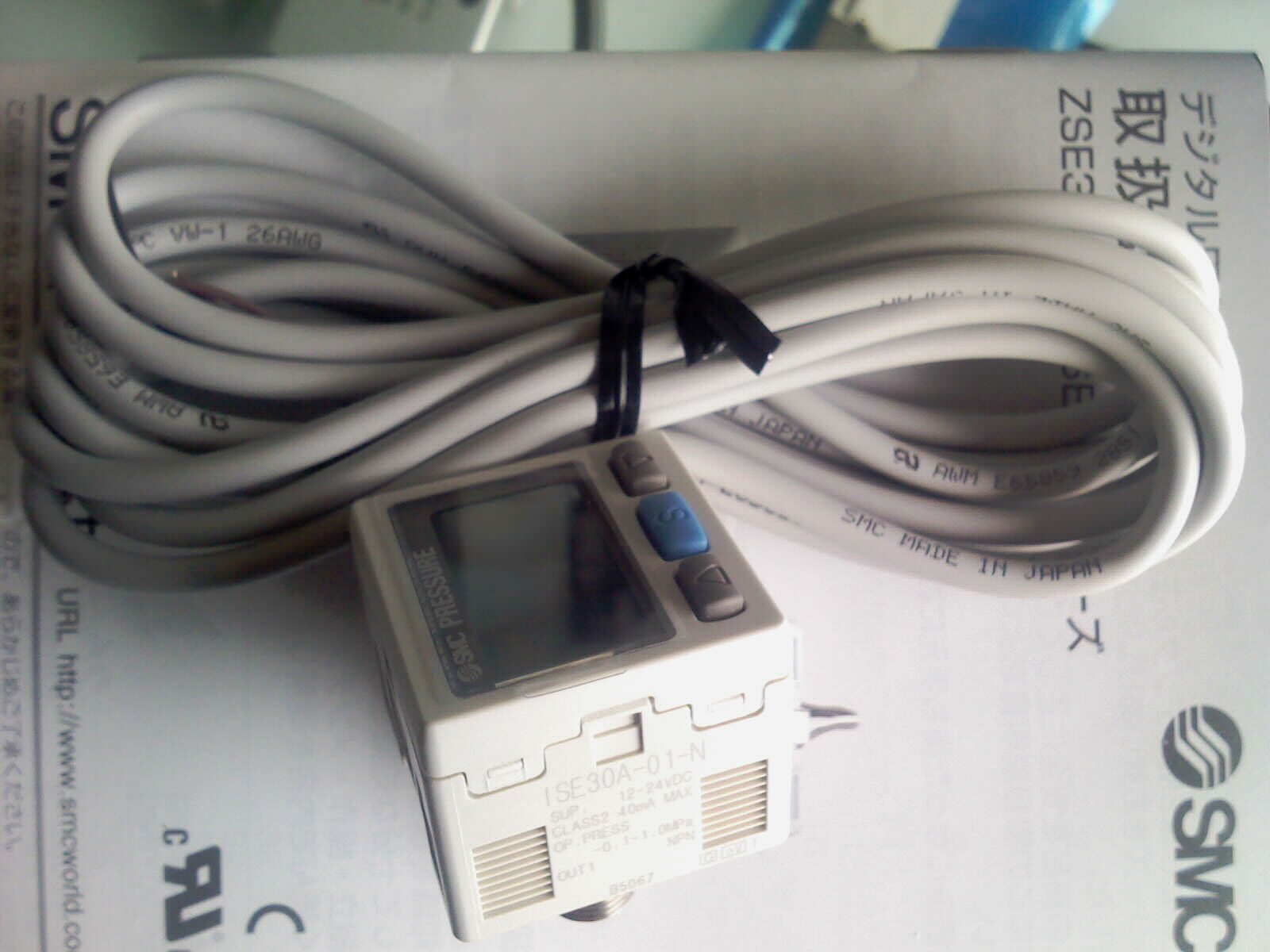 SMC全新正品十年老店日本原装数显压力开关ISE30A-01-N-L现货01-P