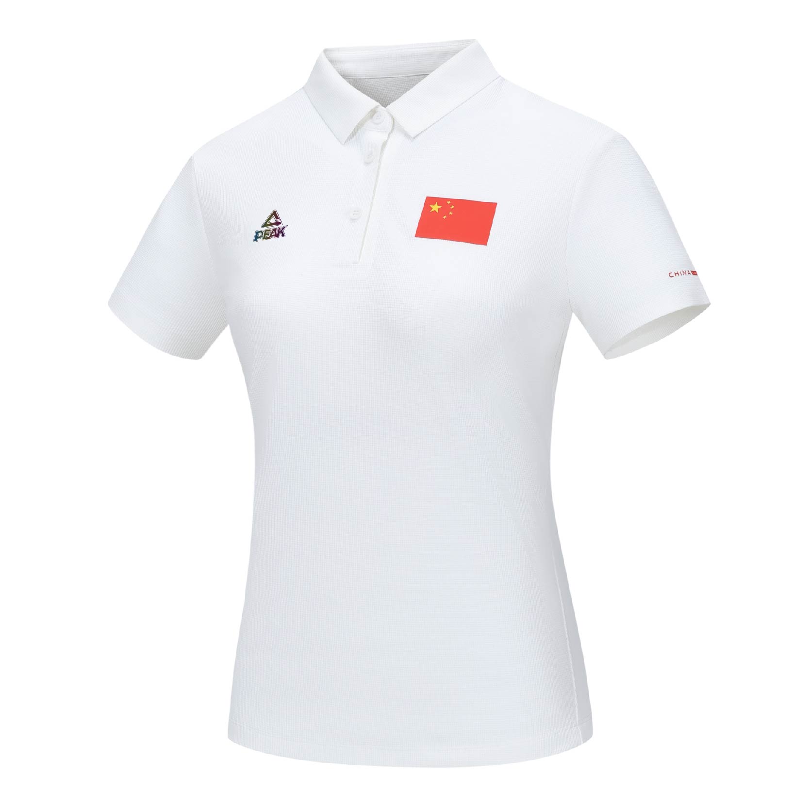 匹克女士短袖T恤PEAK运动爱国服装POLO衫TF638308女款26夏季新款