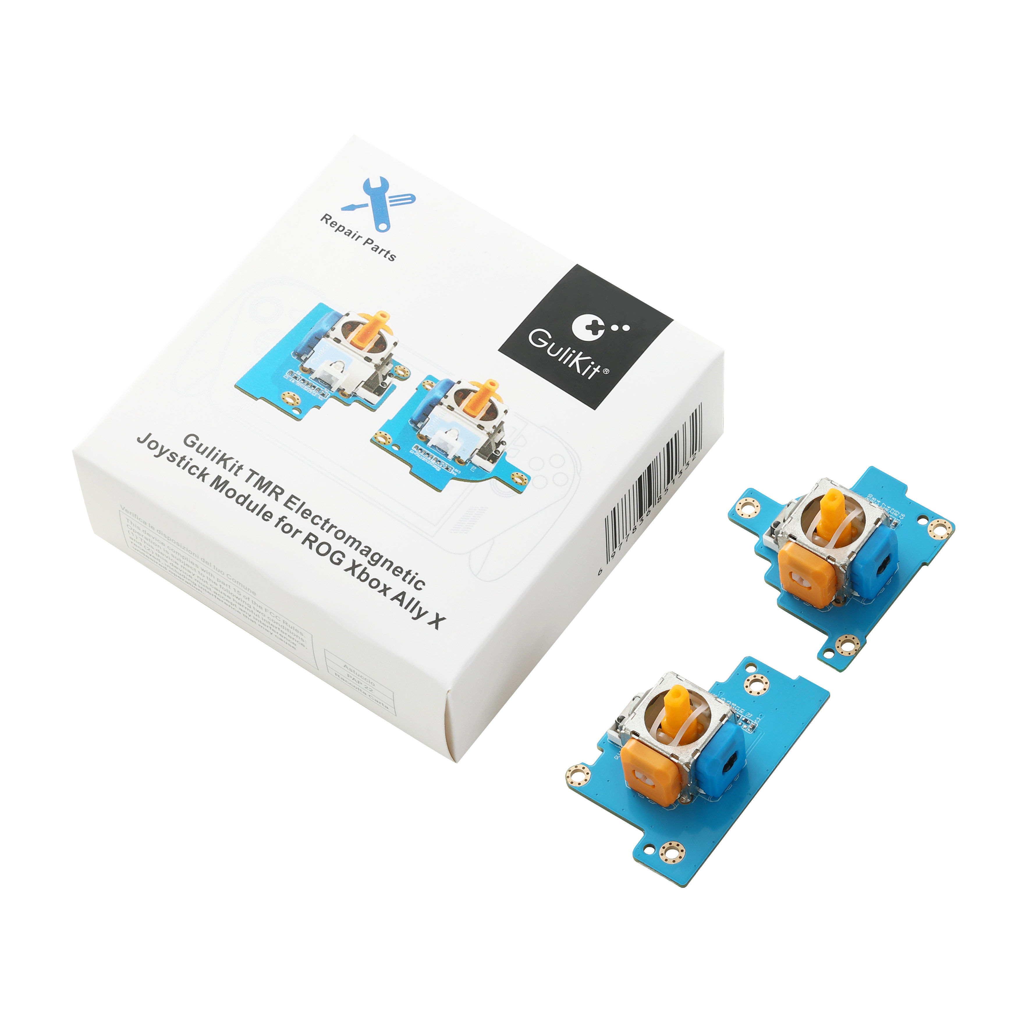 谷粒Gulikit摇杆TMR适配ROG Xbox Ally X微软游戏机替换摇杆低功耗丝滑霍尔电磁摇杆拒绝漂移替换安装