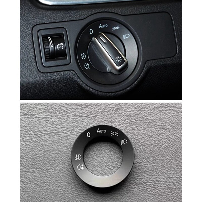 适用福斯速腾 CC Tiguan AUTO 大灯开关饰框大灯开关旋钮框