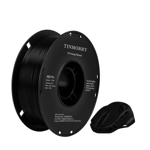 TinmorryABS-pro/ASA3D打印耗材低气味不易翘边打印需封箱