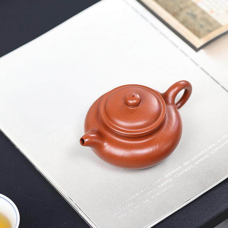 原矿朱泥宜兴紫砂壶纯全手工仿古壶泡茶壶家用套装单人小容量茶具