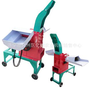 干湿两用羊鸡饲料粉碎机土豆地瓜玉米秸秆粉碎机铡草柔丝机效果好