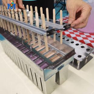 明毅工厂大型冰激凌生产设备出售 220V/110V商用冰棒机 可定制