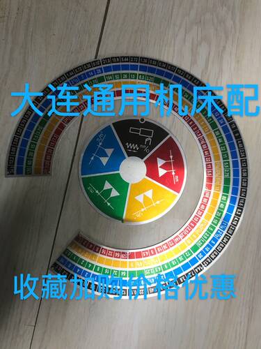 大连普通车床CW6163/6180/6280/6263床头箱进给量手轮螺纹标牌