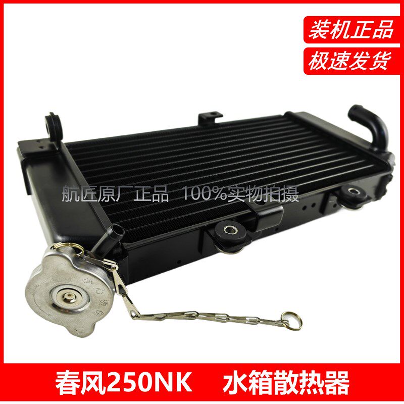 适用于春风摩托车配件CF250NK水箱CF250-A散热器冷却器水冷散热器