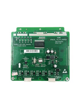 通力电梯4.3寸并联液晶外呼显示板KM51104203G01蓝屏KM1373008G01