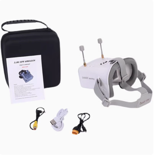 朗视特 008D PRO 升级款 FPV眼镜 5.8G 双天线自动搜频 内置DVR