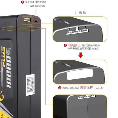 格氏 TATTU 6S 16000mAh高容量植保测绘安防配件智能飞机锂电池