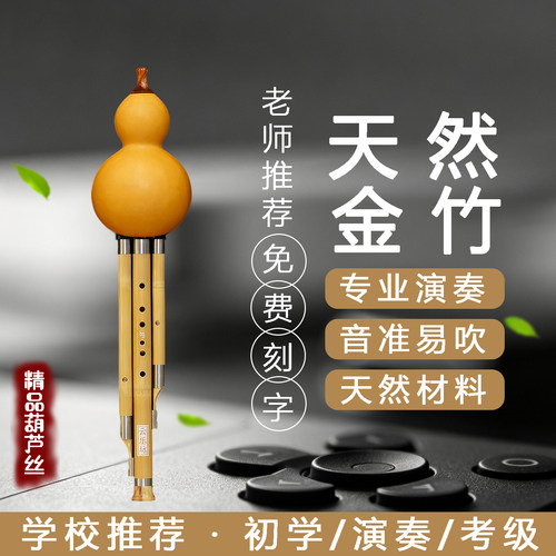 金竹葫芦丝云南乐器初学专业演奏