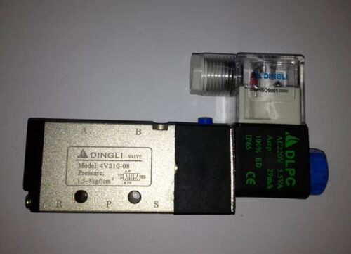 DINGLI 4V210-08 AC220V DC24V 4V110-06 4V310-10 DINGLI电磁阀