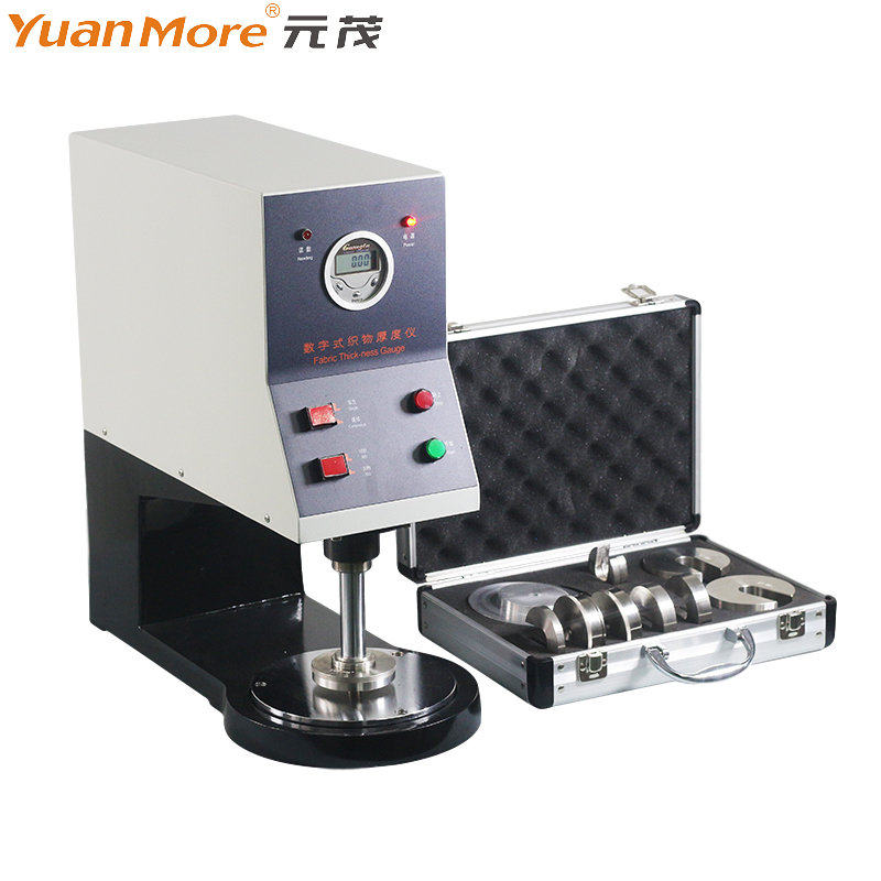 YuanMore元茂YG141数字式织物测厚仪 厚度仪 织物测厚 25mm