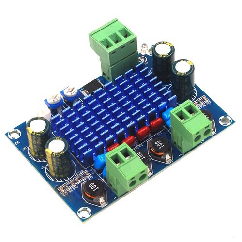XH-M572 大功率数字功放板TPA3116D2机箱专用对插件5-28V输出120W
