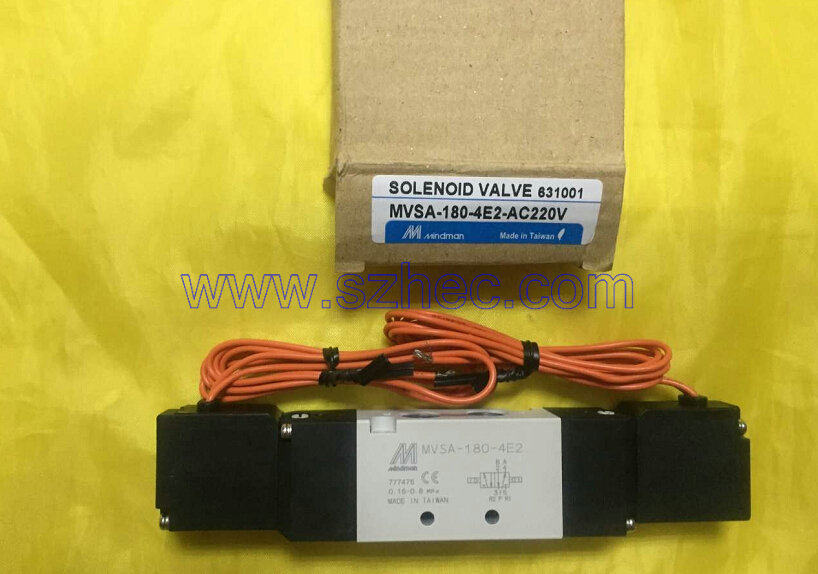 台湾金器MINDMAN电磁阀 MVSA-180-4E2-AC220V
