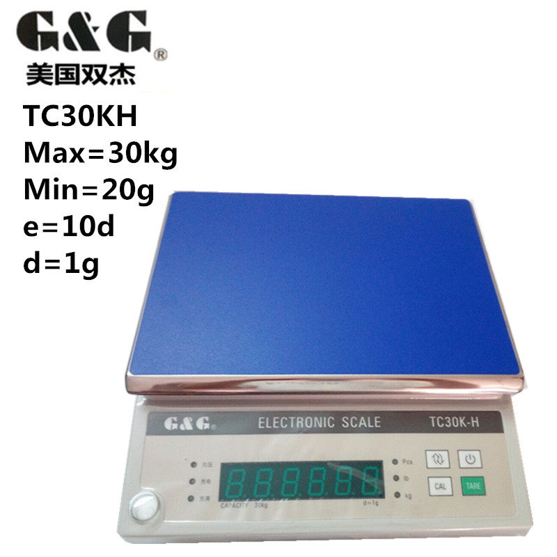 美国双杰电子秤TC-KH系列电子称TC3KHA电子天平3Kg6kg15kg30kg