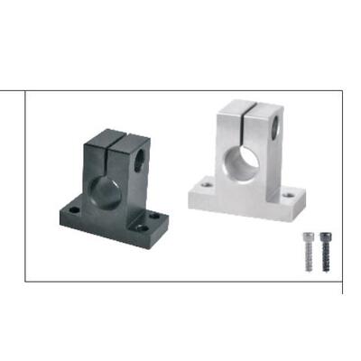 加厚T形导向轴支座开口型 GCY01-D20-H20GCY02GCY06GCY08-D25支座