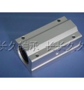 直线轴承箱式加长滑块SCS16LUU 光轴导轨滑块12/16/20/25/30/35