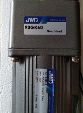 JWD 转矩/力矩电机+减速箱 90T20W-2+90GK60 20W 200V 绗绣机用