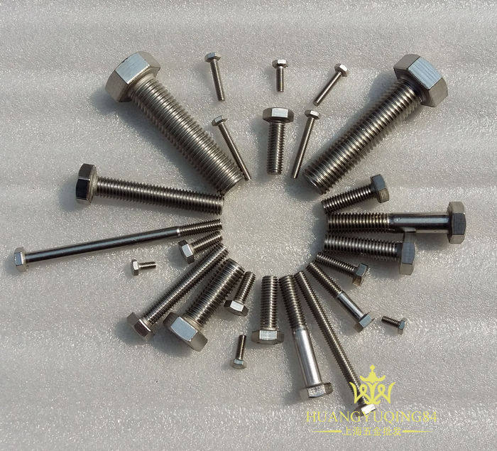 DIN933百件价 14*25-60mm304外六角全牙螺栓不锈钢螺丝不锈钢螺杆