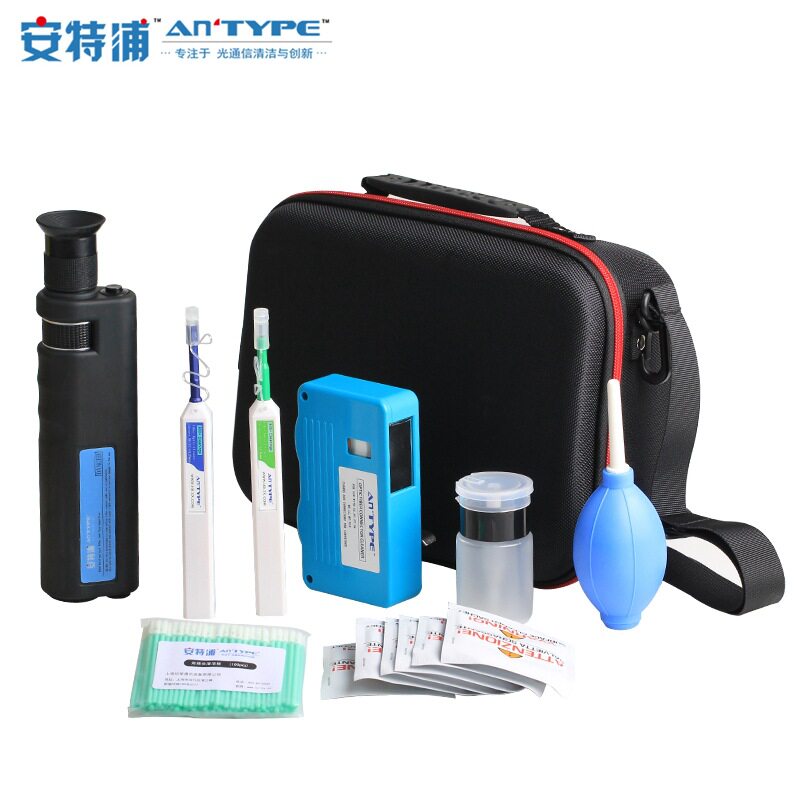 光纤端面显微镜 清洁笔2.5接头FC SC清洁器 机房检测光纤清洁套装