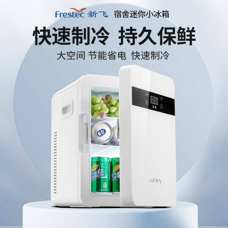 新飞车载迷你小冰箱小型家用冷藏化妆品租房宿舍寝室学生单人用8L