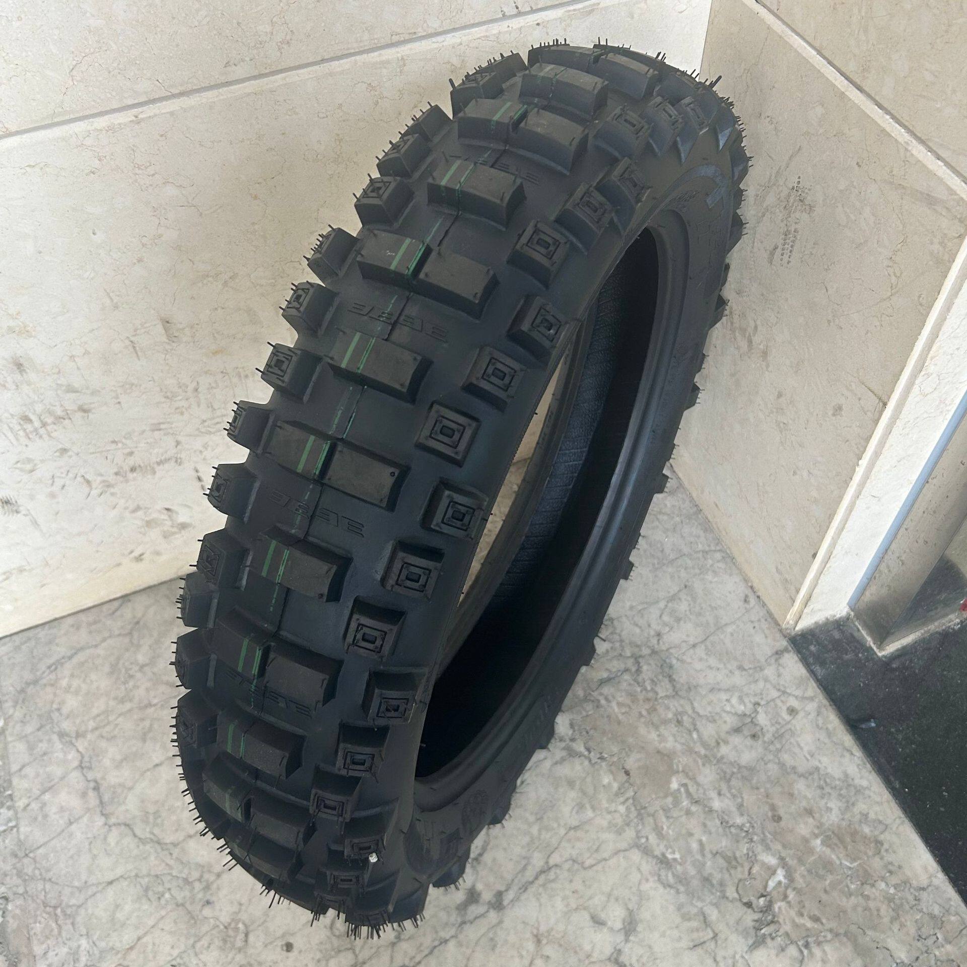工厂批发销售越野 摩托车轮胎外胎140/80-18 ss-158绿线