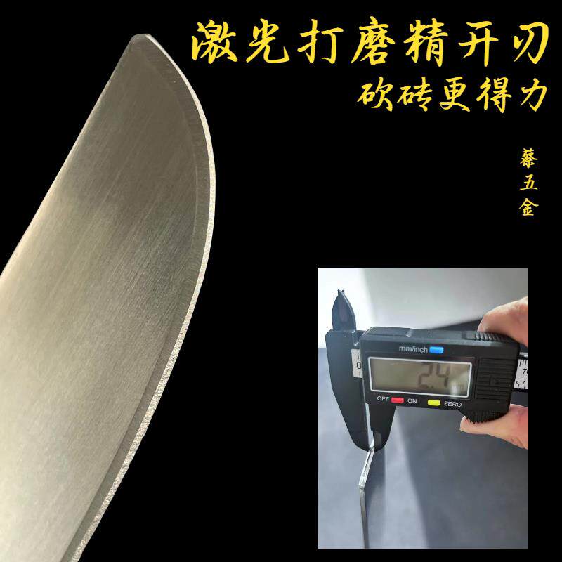 不具锈钢砖刀新款单面砖刀泥工刀泥刀瓦刀砌砖VWO泥瓦工工砌砌墙