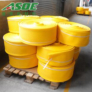 厂家生产支持 各色涂层易收卷丁腈橡胶扁平软管