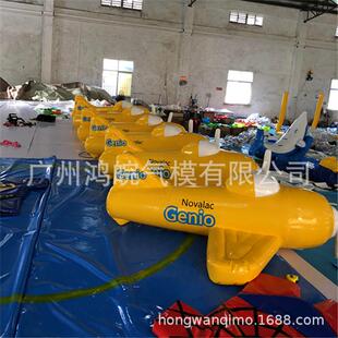 充气飞机模型充气模型卡通闭气飞机闭气卡通