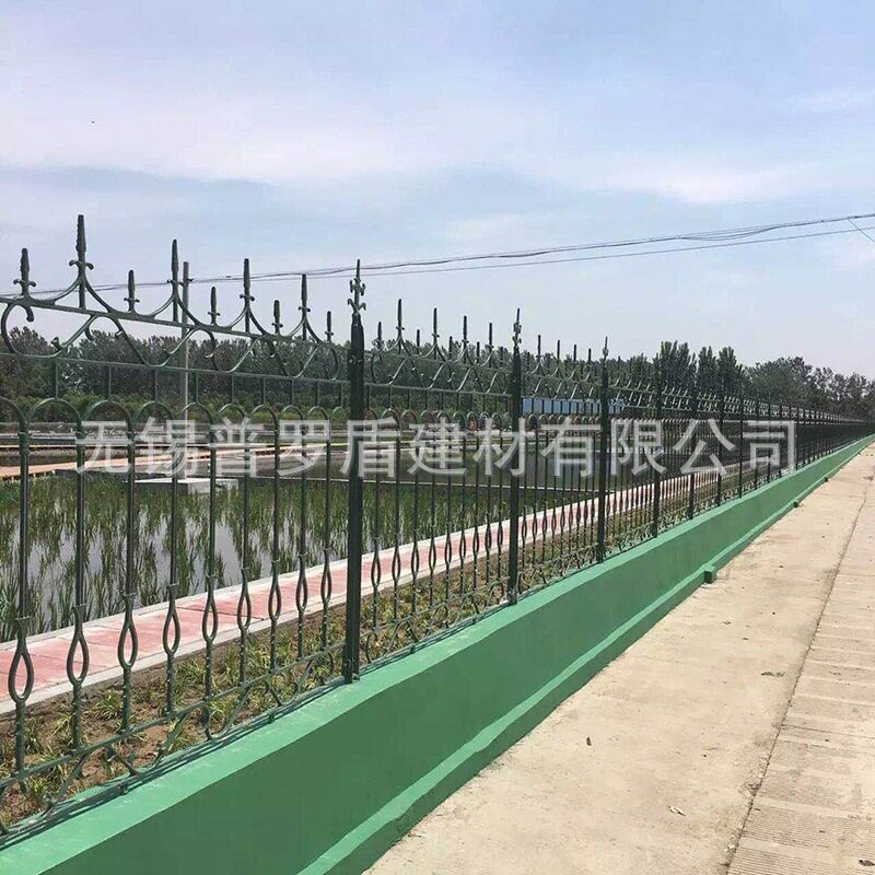 草坪护栏 别墅铸铁护栏 绿化带装饰围栏公园隔离栏 铁艺围墙栅栏