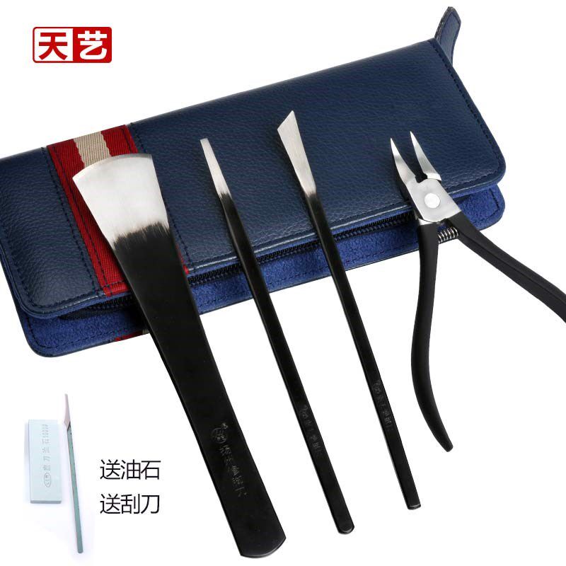 天艺锻打钢专业修脚刀套装家用家庭装美甲修嵌甲钳扬州三把刀包邮