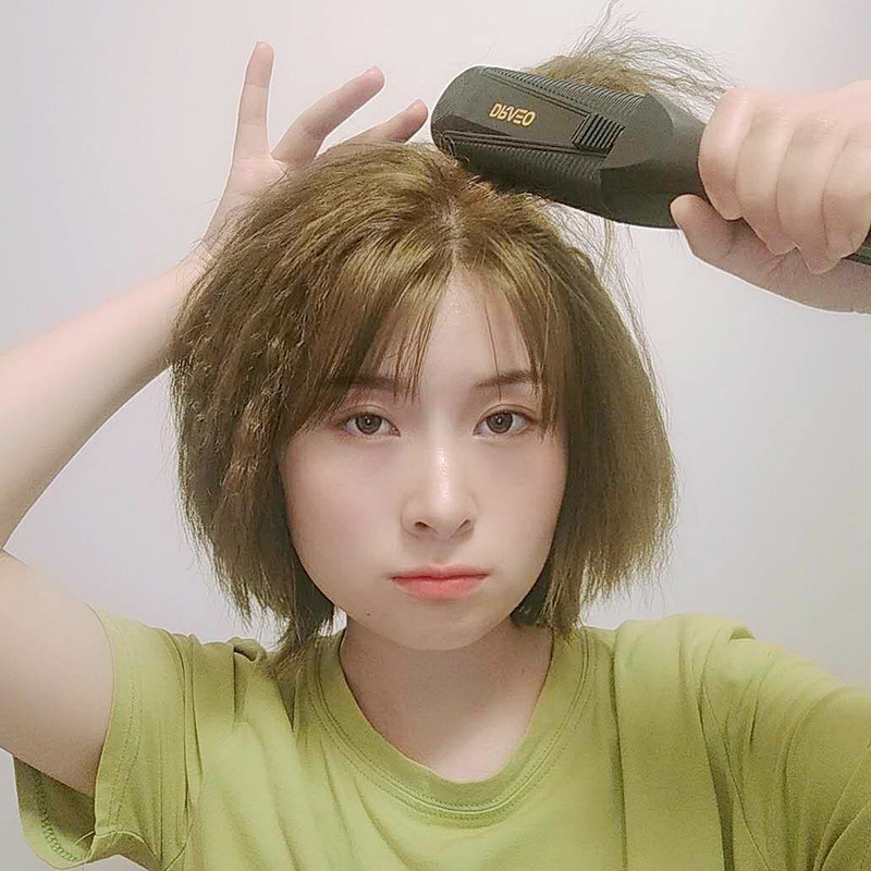垫发根蓬松器夹板玉米须烫发神器麦穗锡纸卷发棒格子男女短发专用