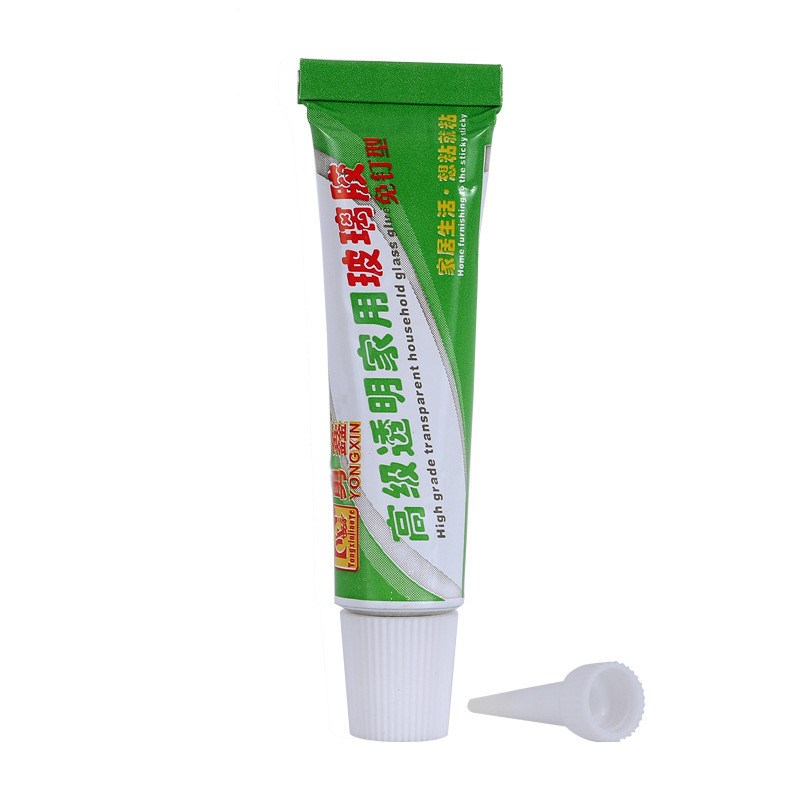 玻璃胶透明酸性厨卫防水防霉鱼缸密封填缝无需胶枪免钉型家用小支图片