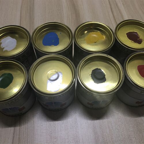 小瓶油漆80g大瓶300g红色绿色黑色白色黄色蓝色银色瓶装罐装油漆