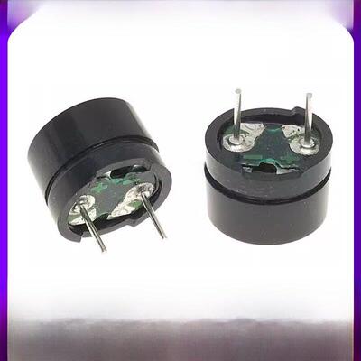 无源蜂鸣器12085电阻16R 42R欧姆交流3/5/9/12/V 12*8.5mm嘀嘀声