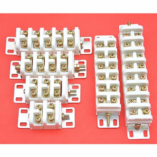 TD陶瓷接线端子 50A耐高温接线座端子台 组合装电线连接器 接线柱
