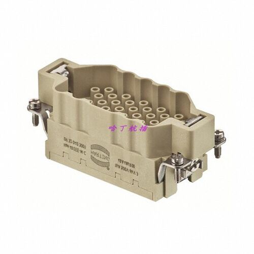 HARTING重载连接器  09320403001 40针公芯 HAN EE 16A 哈丁浩亭
