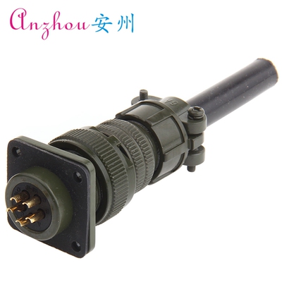 MS5015 5芯 美军标航空插头 MS3106A 14S-5P MS3102A 14S-5S 直头
