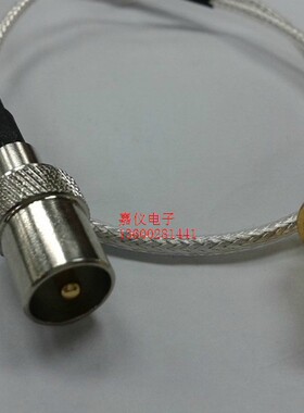 TV公转SMA母射频RF同轴信号线RG316镀银连接线SMA/TV-KJ线0.5米