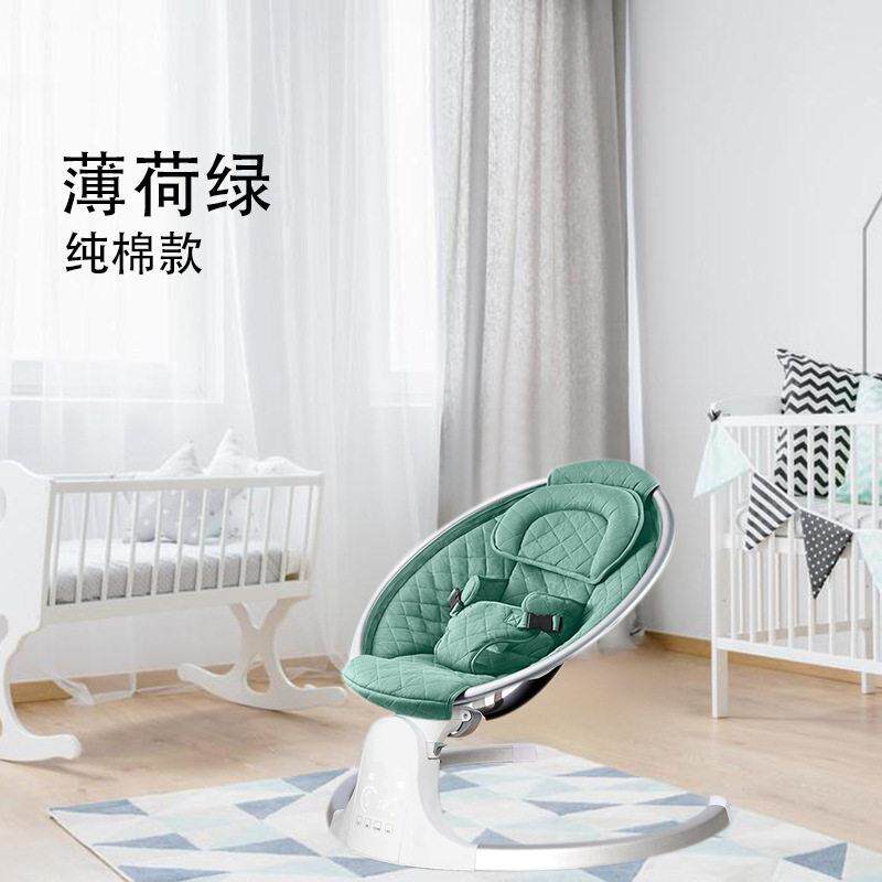 厂家直供婴儿摇床电动摇篮安抚秋千摇哄娃新生儿智能摇椅