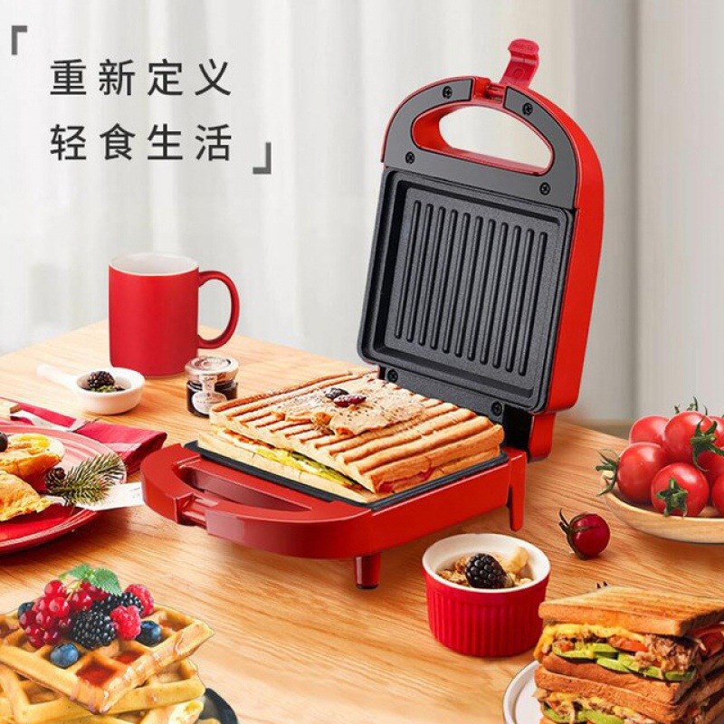 多功能吐司机三机早餐机吐司压烤面包机烤土司早餐家用小型轻食机