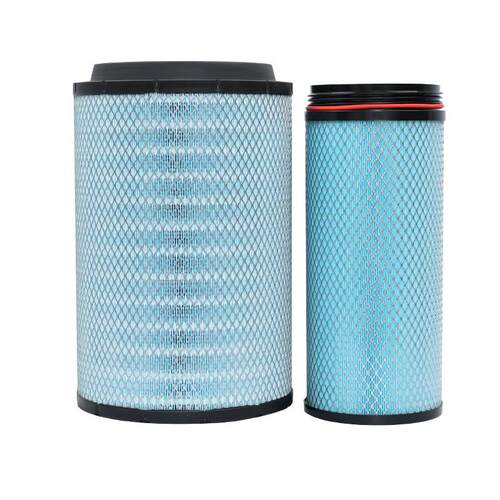 适配K2846空气滤芯重汽MAX460汕德卡 G7豪沃510滤清器解放天V空滤