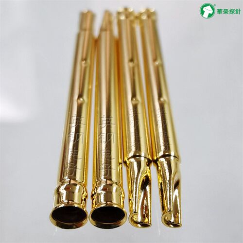 R125-1S喇叭口探针套 125MIL测试针管 2*34弹簧针固定安装座 焊线