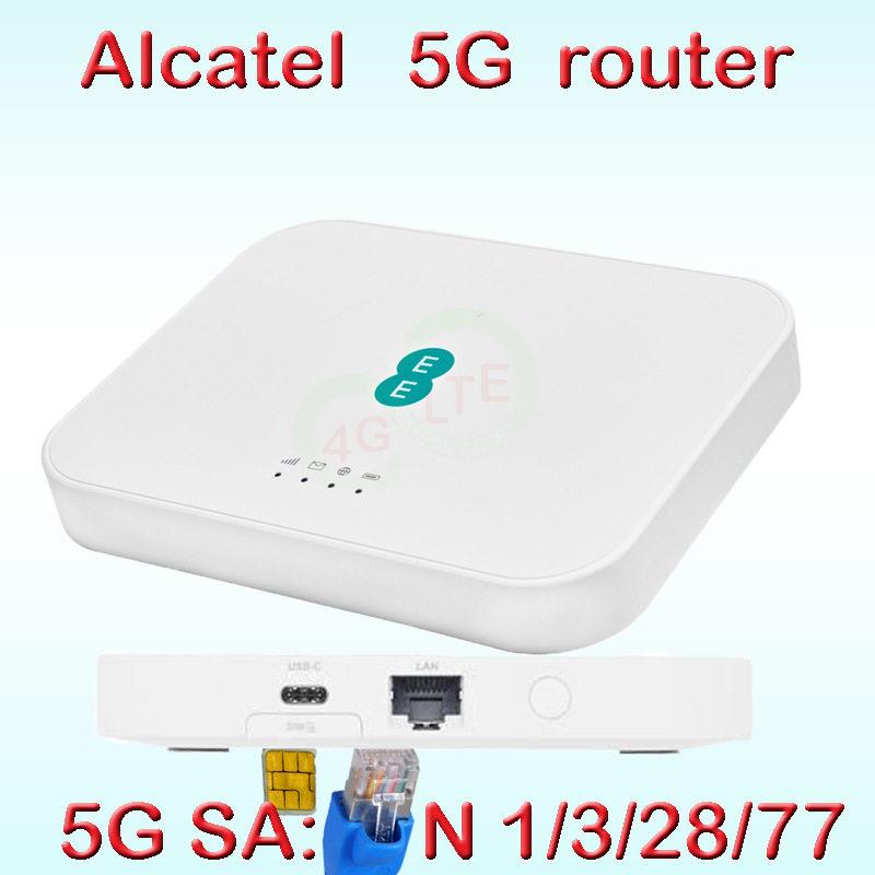Alcatel5G无线路由器EEwifi随身router支持LANRj45网线接口
