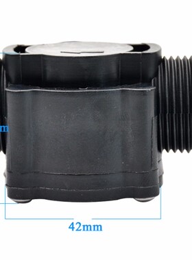 FS300A塑料6分陶瓷DN20霍水流量计传感器涡轮Flow Sensor济南发