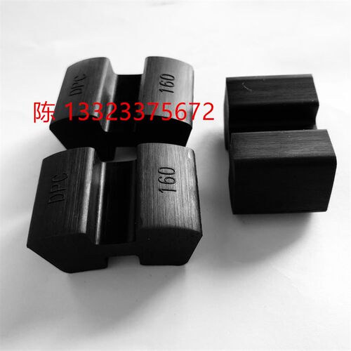 H280弗兰德FLENDERN弹性体N-EUPEX缓冲橡胶垫H型黑色胶块SIZE国产
