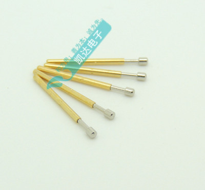 测试针P75-1D/P75-D2/P75-D3(大圆头)探针 1.0mm顶针 弹簧针
